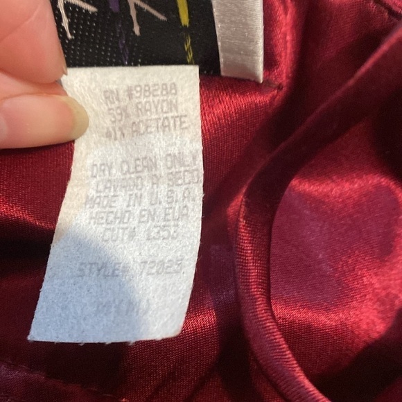 Y2K Kiki USA Medium Satin Maxi Dress - Picture 11 of 11